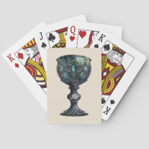 Skapa din egen Grönt Chalice Casinokort