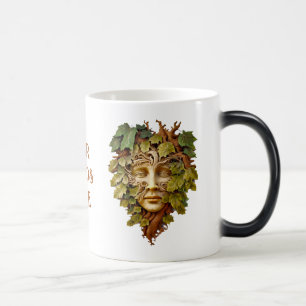 Skapa din egen Grönt Maple Man Magisk Mugg
