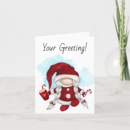 Skapa din egen gryt julkakaograv helgkort