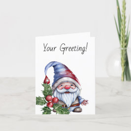 Skapa din egen gryt jultoma helgkort