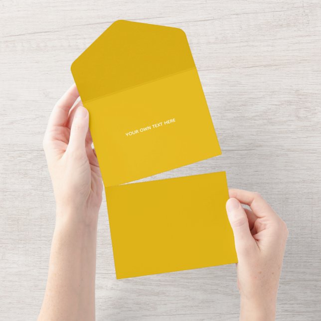 Skapa din egen gula anpassade design (Avrivbar del)