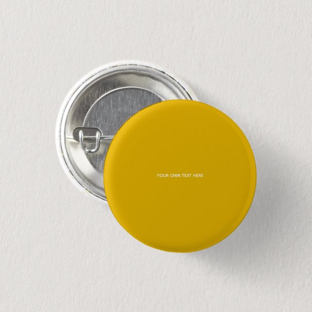 Skapa din egen gula anpassade design knapp (Framsida & baksida)