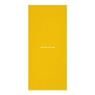 Skapa din egen gula anpassade design reklamkort