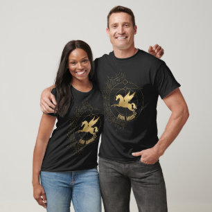 Skapa din egen Guld-arkan Chariot Tarot T Shirt