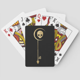 Skapa din egen Guld-arkan DödsTarot Casinokort