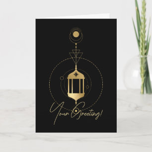 Skapa din egen Guld-arkan Hermit Tarot Helgkort
