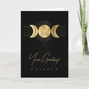 Skapa din egen Guld-arkan, högpristess Tarot Helgkort