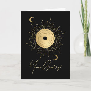 Skapa din egen Guld-arkan Sol Tarot Helgkort