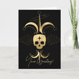 Skapa din egen Guld-arkanfool Tarot Helgkort