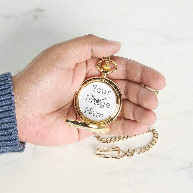 Armbandsur, Guld fickur (Hand)