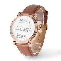 Skapa din egen Guld Vintage Watch Armbandsur