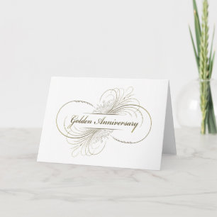 Skapa din egen gyllene jubileumsdesign kort