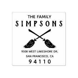 Skapa din egen Halloween-Returadress Stämpel