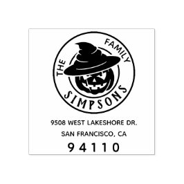 Skapa din egen Halloween-Returadress Stämpel