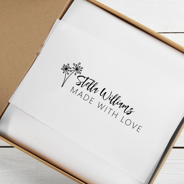 Skapa din egen handdator med Kärlek Stämpel (Create Your Own Handmade With Love Rubber Stamp)