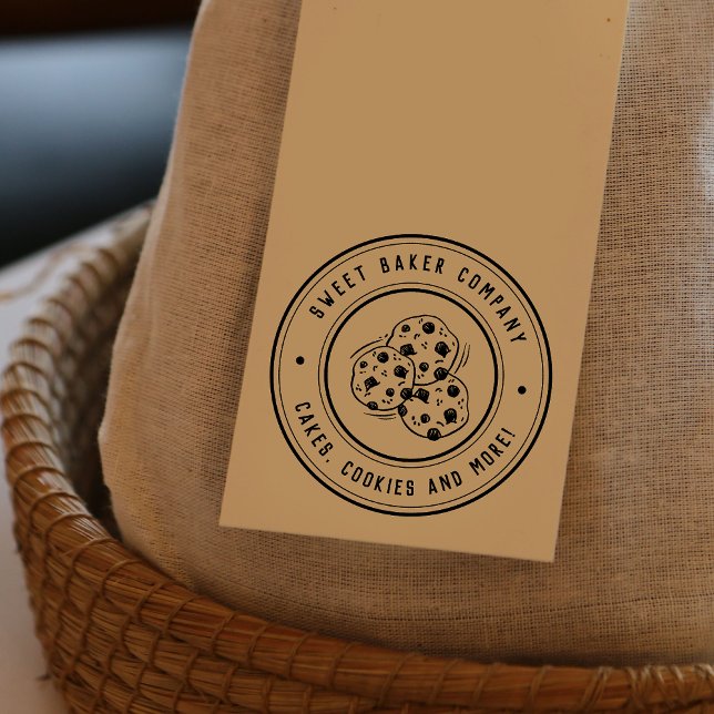 Skapa din egen handdragna Logotyp för cookies Stämpel (Skapare uppladdad)