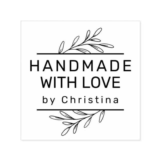 Skapa din egen handgjorda grej självfärgande stämpel (Design)