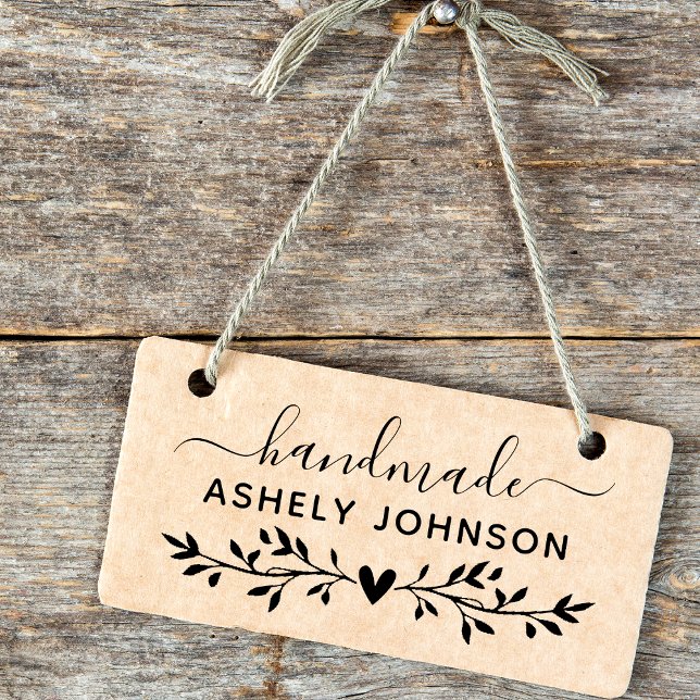 Skapa din egen handgjorda Namn Stämpel (Create Your Own Handmade Name Rubber Stamp)