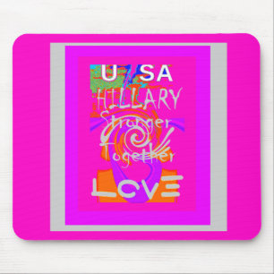 Skapa din egen häpnadsväckande Hillary Stronger ti Musmatta