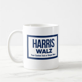 Skapa din egen Harris Walz 2024 Kaffemugg