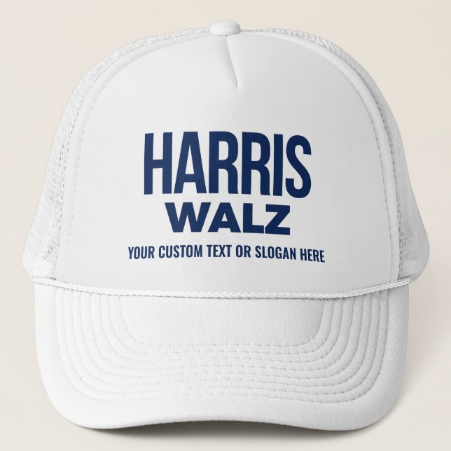 Skapa din egen Harris Walz 2024 Keps (Framsida)