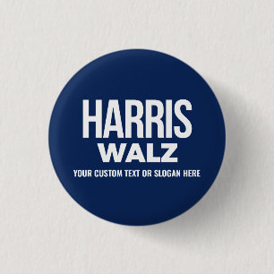 Skapa din egen Harris Walz 2024 Knapp