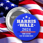 Skapa din egen Harris Walz 2024 Knapp<br><div class="desc">Skapa din egen Harris Walz 2024 Kampanj Red Blue Show din supporter för Kamala Harris och Tim Walz vid vilken konvention som helst,  Anpassa den här produkten nu genom att klicka på: personalize enter in din text i rutan - Och det är det.</div>