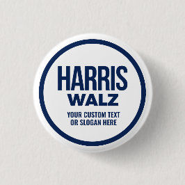 Skapa din egen Harris Walz 2024 Knapp