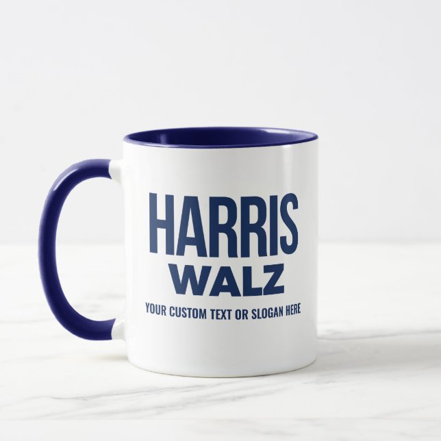 Skapa din egen Harris Walz 2024 Mugg (Vänster)