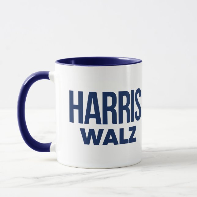 Skapa din egen Harris Walz 2024 Mugg (Vänster)
