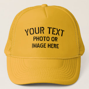 Skapa din egen hatt, Personlig Bright-Orange Keps