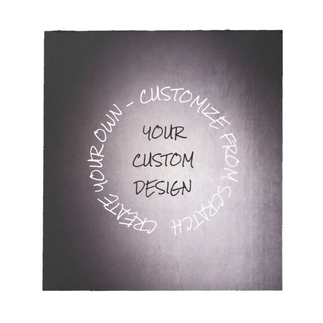 Skapa din egen helt anpassade anteckningsblock (Framsida)