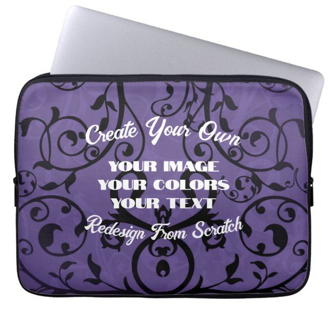 Skapa din egen helt anpassade laptop fodral (Framsidan)