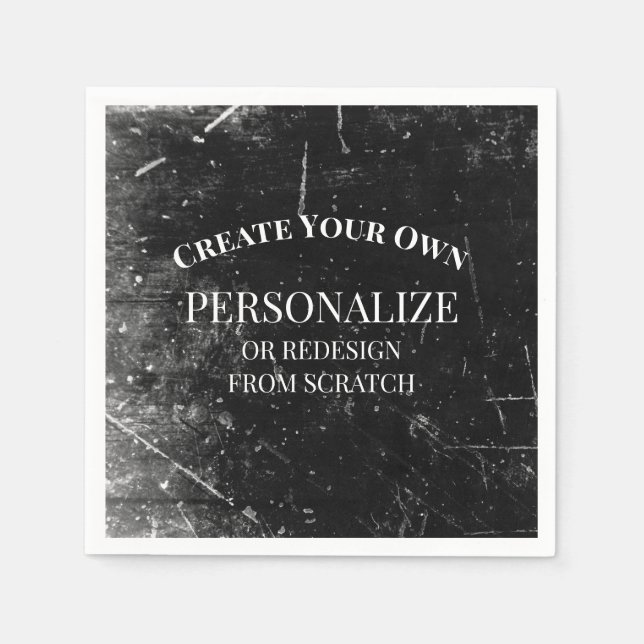 Skapa din egen helt anpassade pappersservett (Framsidan)