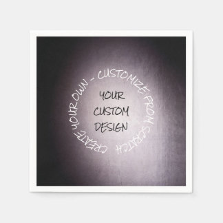 Skapa din egen helt anpassade pappersservett