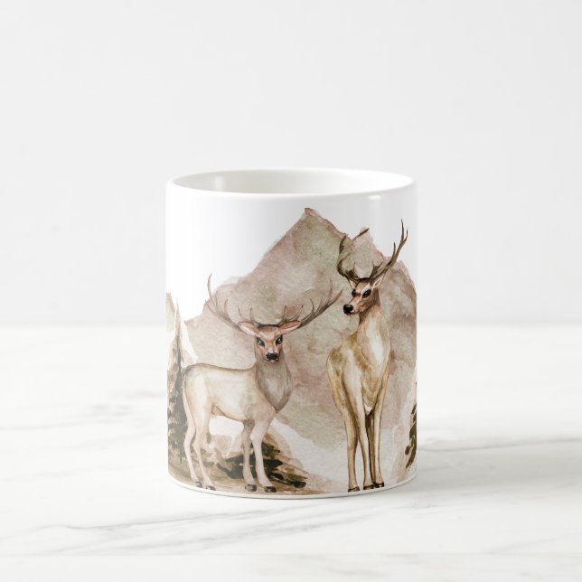 Skapa din egen Hjort för berg Magisk Mugg (Center)