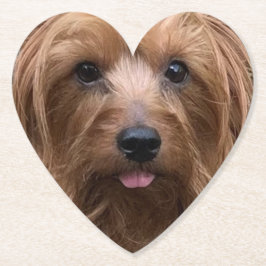 Skapa din egen Hund Photo Anpassningsbar Pet Puppy Underlägg Papper