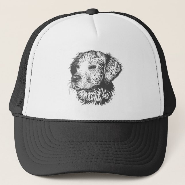 Skapa Din Egen Husdjurs Hund Anpassad Keps (Framsida)