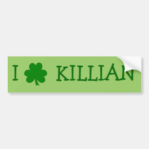 Skapa din egen I Shamrock-Grönt Bildekal
