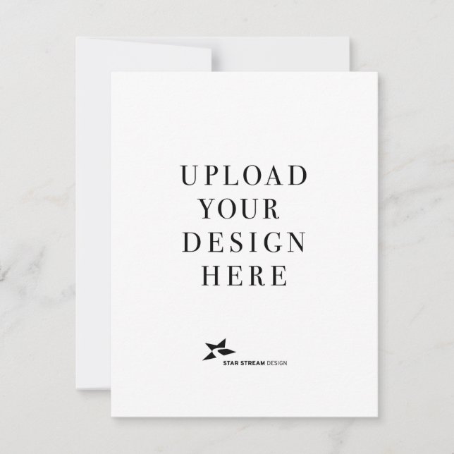 Skapa din egen inbjudan på 4,25 x 5,5 Porträtt (Framsida)