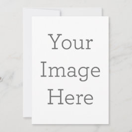 Skapa din egen inbjudan till 5-tums x 7-tums bröll