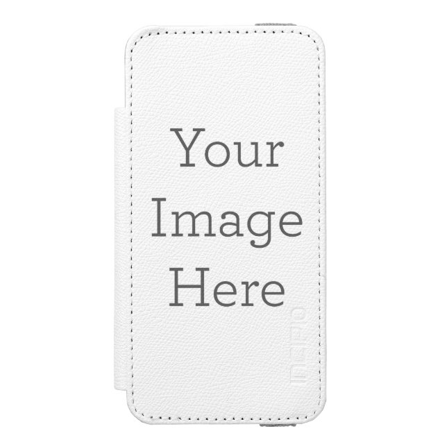 Vit Incipio Watson™ iPhone SE + iPhone 5/5s plånboksfodral, Tom inre fallet
 (Folio Framsidan)