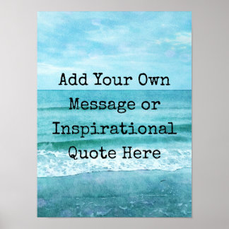 Skapa din egen inspirationsoffert för motivation poster