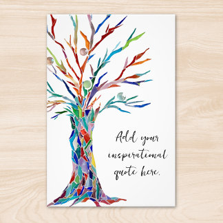 Skapa din egen inspirerande motivation citat fototryck