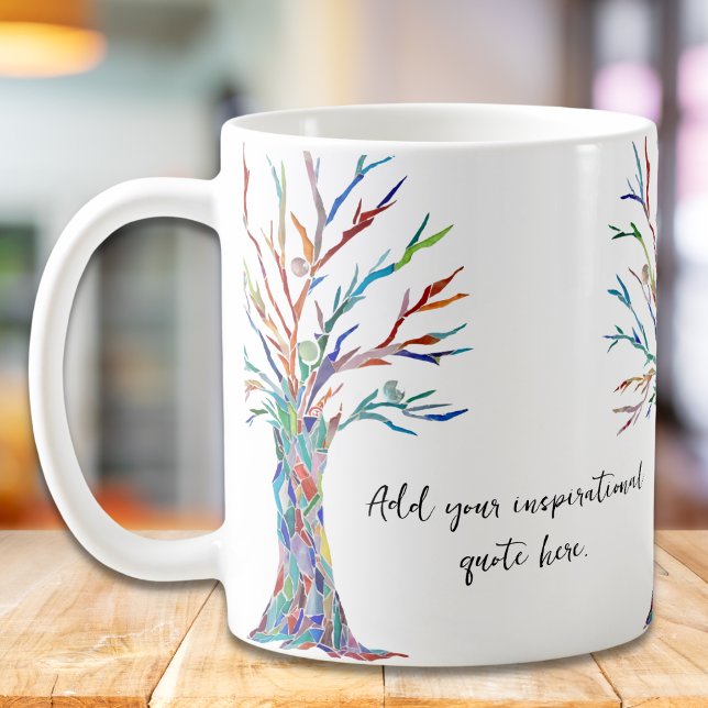 Skapa din egen inspirerande motivation citat kaffemugg (Skapare uppladdad)