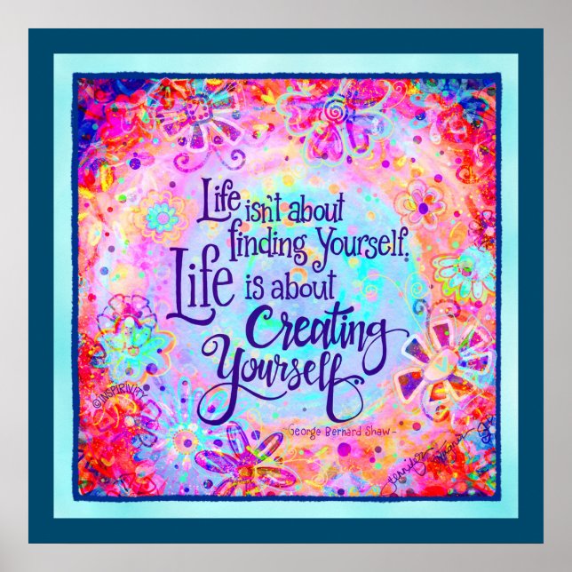 Skapa din egen inspirerande offertstimulans poster (Framsidan)