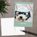 Skapa din egen Instagram Art Vykort<br><div class="desc">Ett underbart sätt att visning dina fyrkantiga foton från onlinen. Lägg till ett fyrkantigt foto för att göra ett underbart minne. Om du vill justera texten eller bild klickar du på länken Custze (anpassa).</div>