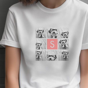 Skapa din egen Instagram-kollage med anpassad mono T Shirt