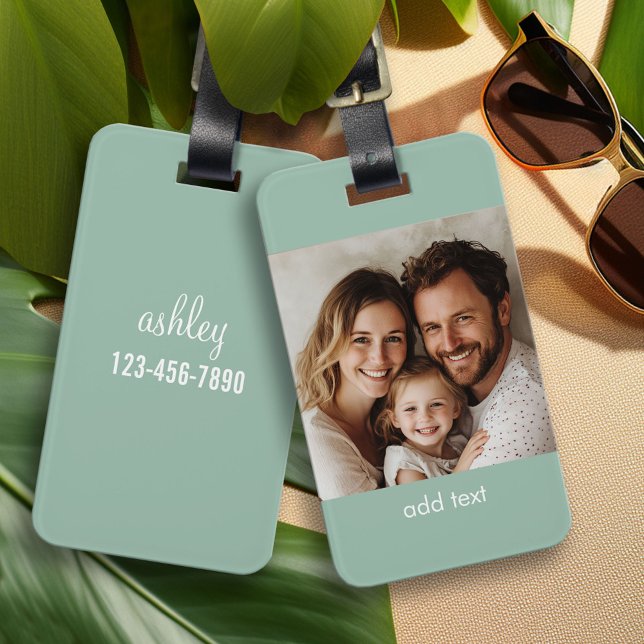 Skapa Din Egen Instagram Konst Bagagebricka (Custom Luggage Tag)