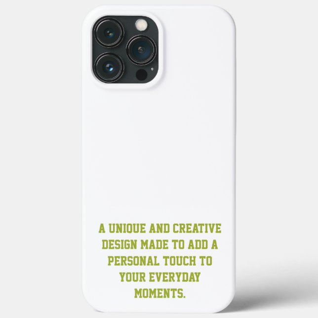 Skapa din egen iPhone 13 Pro Max Case Mate-fodral (Baksida)
